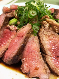 【トースター】ローストビーフと醤油ソース-レシピのメイン写真