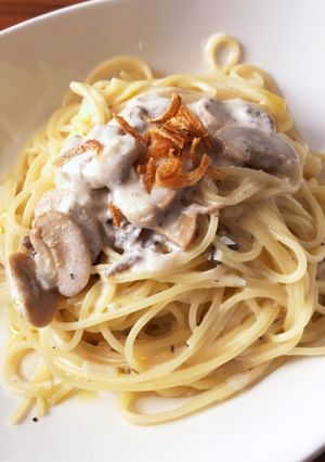 簡単美味！白トリュフのクリームパスタ-レシピのメイン写真
