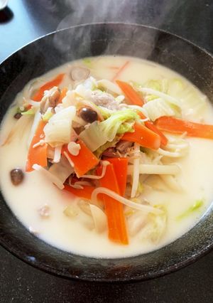 ちゃんぽん風うどん-レシピのメイン写真
