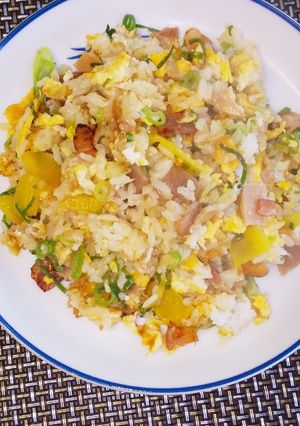 たくあんチャーハン-レシピのメイン写真