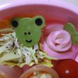 お弁当シートでカエルくん☆ キャラ弁