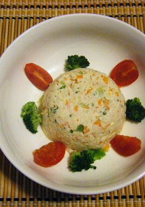 ワンコ用♥ミートローフケーキ-レシピのメイン写真
