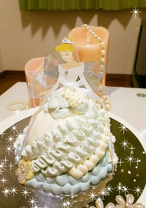 シンデレラ♡ドールケーキ-レシピのメイン写真