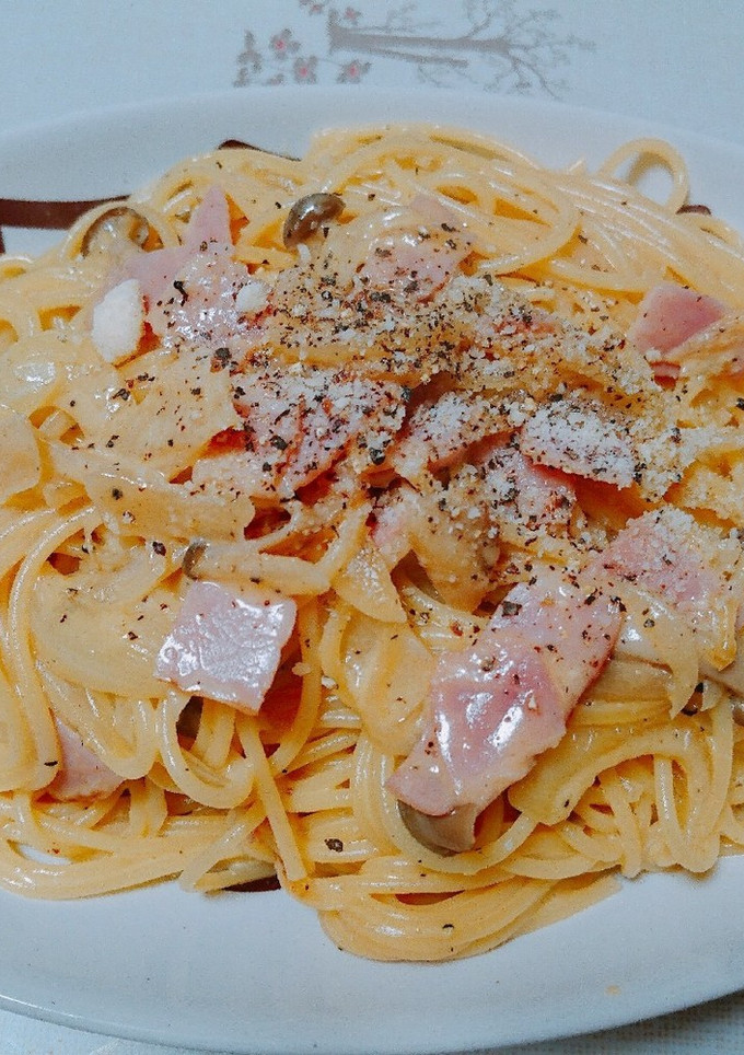 簡単&手抜きだけど美味しいカルボナーラ☆-レシピのメイン写真