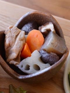 鶏肉とれんこんの甘酢煮-レシピのメイン写真