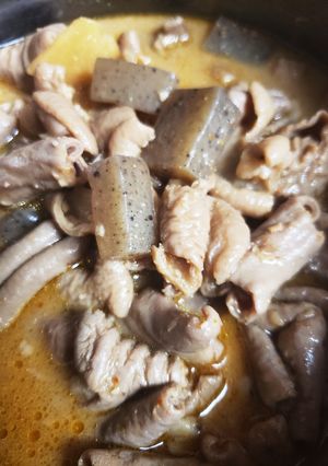 群馬の「永井食堂」みたいなもつ煮-レシピのメイン写真