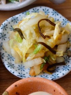 白菜の塩昆布和え-レシピのメイン写真