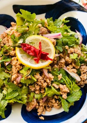 サッポロ一番で作るタイ風パクチー麺-レシピのメイン写真