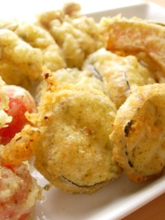 夏野菜の洋風天ぷら-レシピのメイン写真