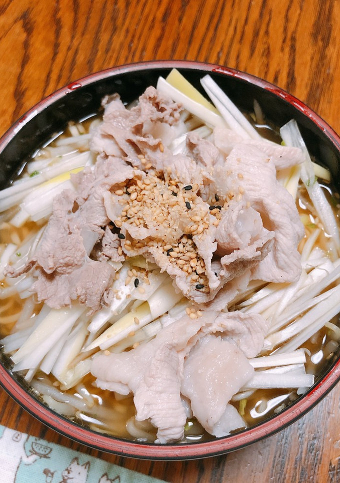ヘルシー豚しゃぶラーメン-レシピのメイン写真