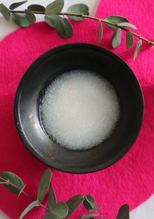 【離乳食初期】昆布と野菜だしのお粥-レシピのメイン写真