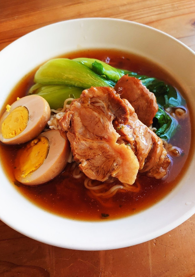 煮豚のあんかけラーメン-レシピのメイン写真