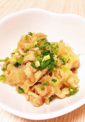 簡単 おつまみ 鶏皮ポン酢-レシピのメイン写真