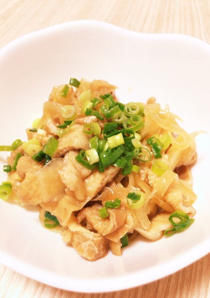 簡単 おつまみ 鶏皮ポン酢-レシピのメイン写真