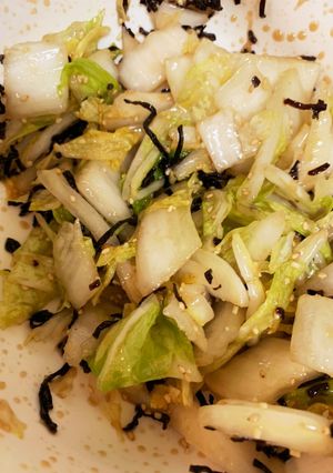 ダイエットに！白菜うま塩昆布あえ-レシピのメイン写真