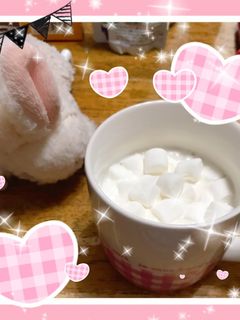 ふわふわマシュマロ♡ほっとみるく-レシピのメイン写真