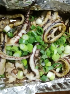 スルメイカの内臓たれ焼き-レシピのメイン写真