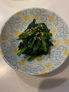余りがちな海苔佃煮で★ほうれん草胡麻和え-レシピのメイン写真