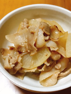 オイスターソースで美味♡大根豚バラ炒め煮-レシピのメイン写真
