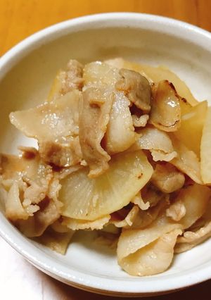 オイスターソースで美味♡大根豚バラ炒め煮-レシピのメイン写真