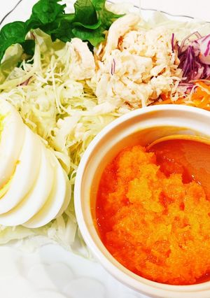 簡単♡丸ごとにんじんドレッシング-レシピのメイン写真