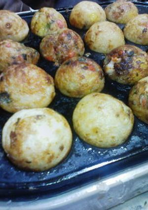 大阪たこやき (秘密の具)-レシピのメイン写真