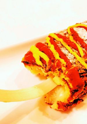 簡単ホットケーキミックスでチーズハットグ-レシピのメイン写真