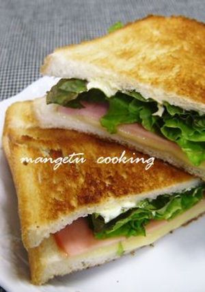 あとからレタス★ホット✿チーズサンド-レシピのメイン写真