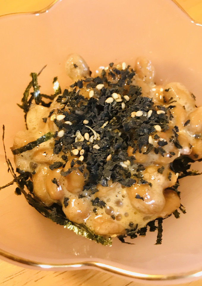 毎日の納豆●刻み海苔＆わかめふりかけ-レシピのメイン写真