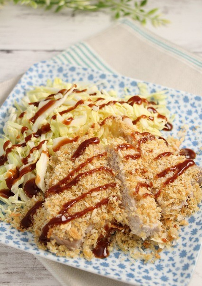 簡単！揚げない焼かない☆とんかつ-レシピのメイン写真