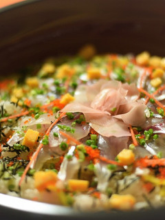 鯵が釣れたら激簡単 鯵チラシ寿司-レシピのメイン写真