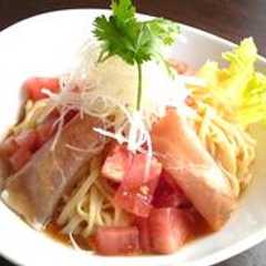 さっぱり★生ハムとトマトの中華冷麺-レシピのメイン写真