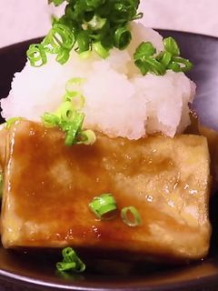 高野豆腐の揚げ出し-レシピのメイン写真