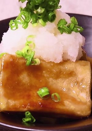 高野豆腐の揚げ出し-レシピのメイン写真