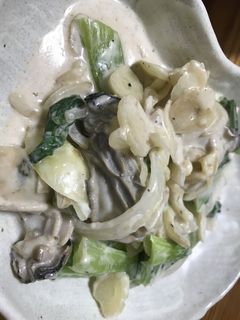 牡蠣のガーリッククリーム煮-レシピのメイン写真