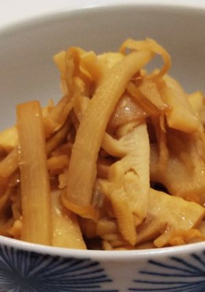 ご飯がススム!筍と切り干し大根の炒め物-レシピのメイン写真