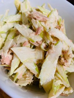 食べやすいセロリのツナマヨサラダ♡-レシピのメイン写真