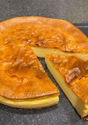 甘さ控えめ！ベイクドチーズケーキ-レシピのメイン写真