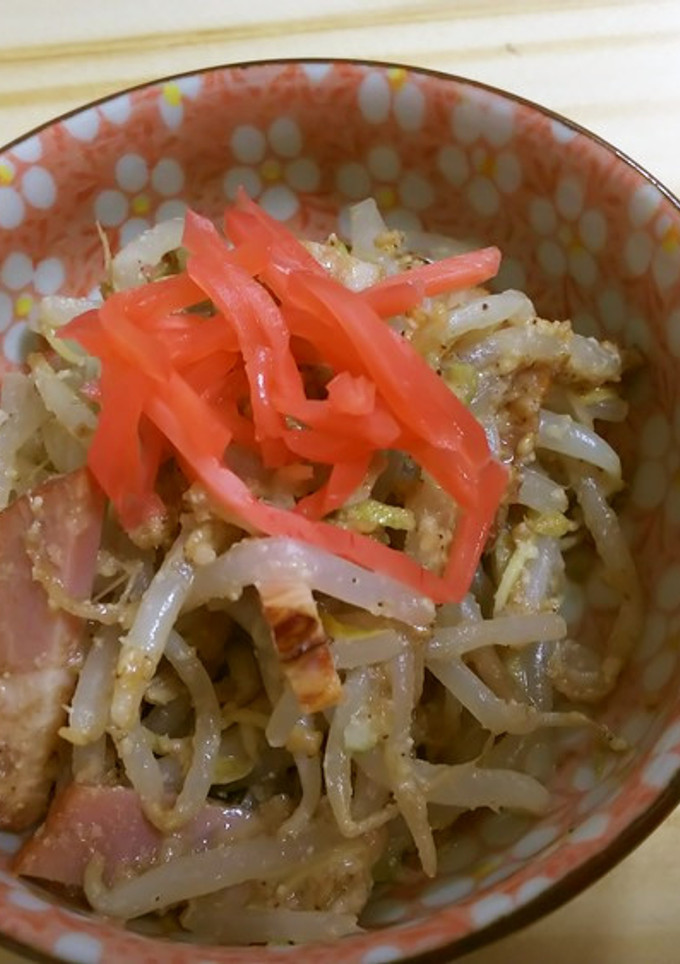 焼豚ともやしの香味あえ-レシピのメイン写真