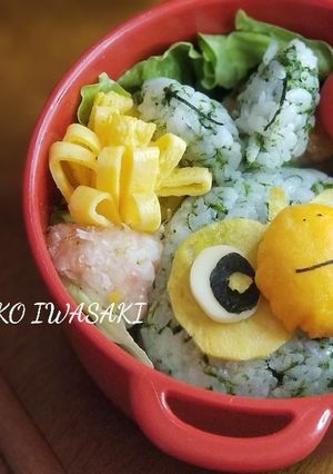 綺麗になれちゃう『キャラ弁♡サルノリ』-レシピのメイン写真