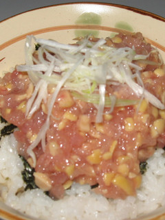 超~簡単!納豆まぐろ丼-レシピのメイン写真
