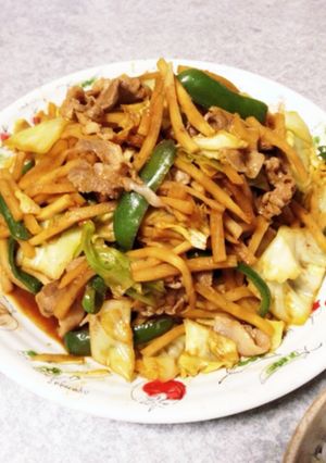 肉と野菜の辛味噌炒め-レシピのメイン写真