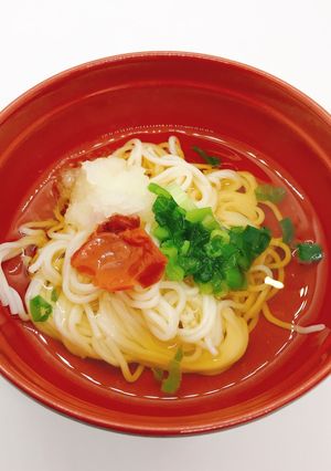 【病院】ミニ梅おろしにゅうめん【給食】-レシピのメイン写真