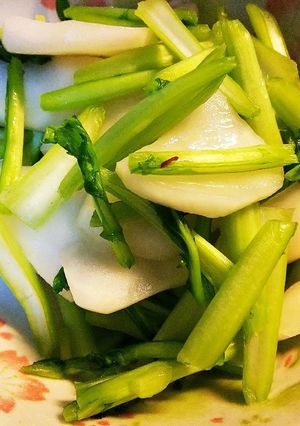 ピリッと美味しい♪じいじのかぶの浅漬け-レシピのメイン写真