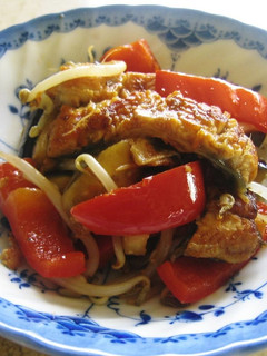 うなぎと野菜の炒め物-レシピのメイン写真