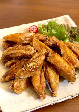 名古屋風手羽中から揚げ-レシピのメイン写真