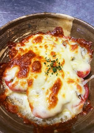 ミニトマトとしらすのチーズ焼き-レシピのメイン写真