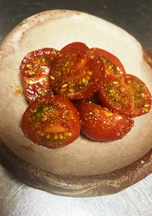 ミニトマトの胡麻和え-レシピのメイン写真