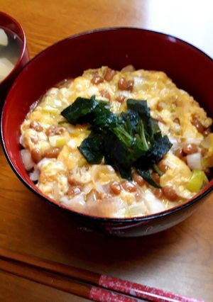 お手軽ランチ☆とろとろ納豆丼-レシピのメイン写真