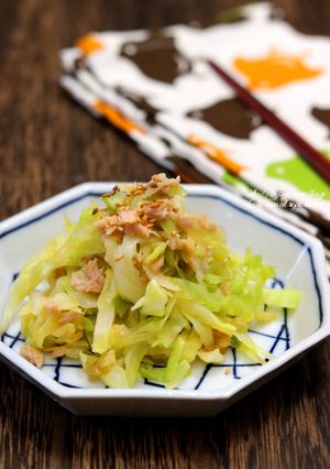 無限キャベツ・ツナ入り、中華味。-レシピのメイン写真